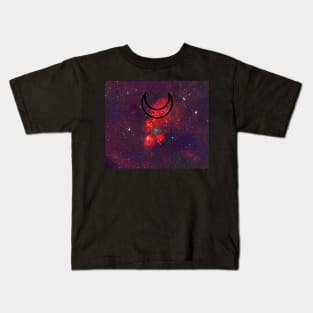 Cat Paw galaxy Kids T-Shirt